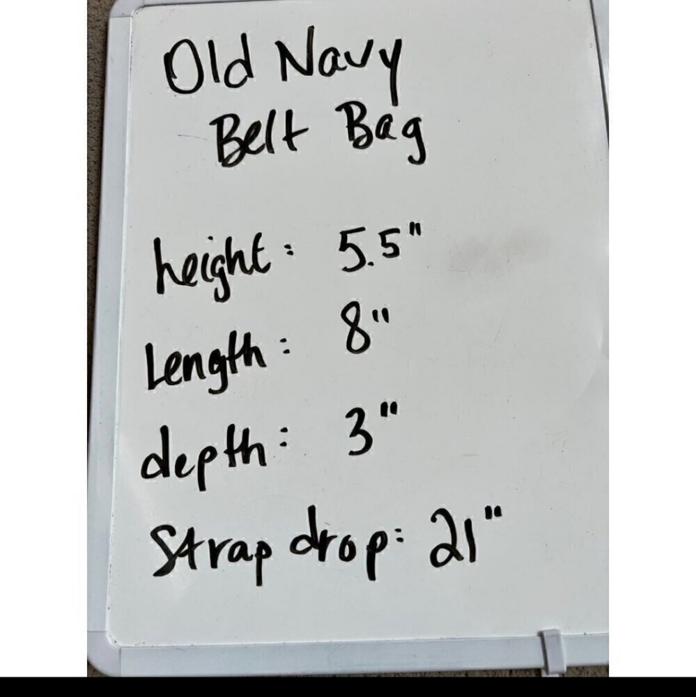 Old Navy Gap Nylon Belt Bag Fanny Pack - Picture 6 of 6